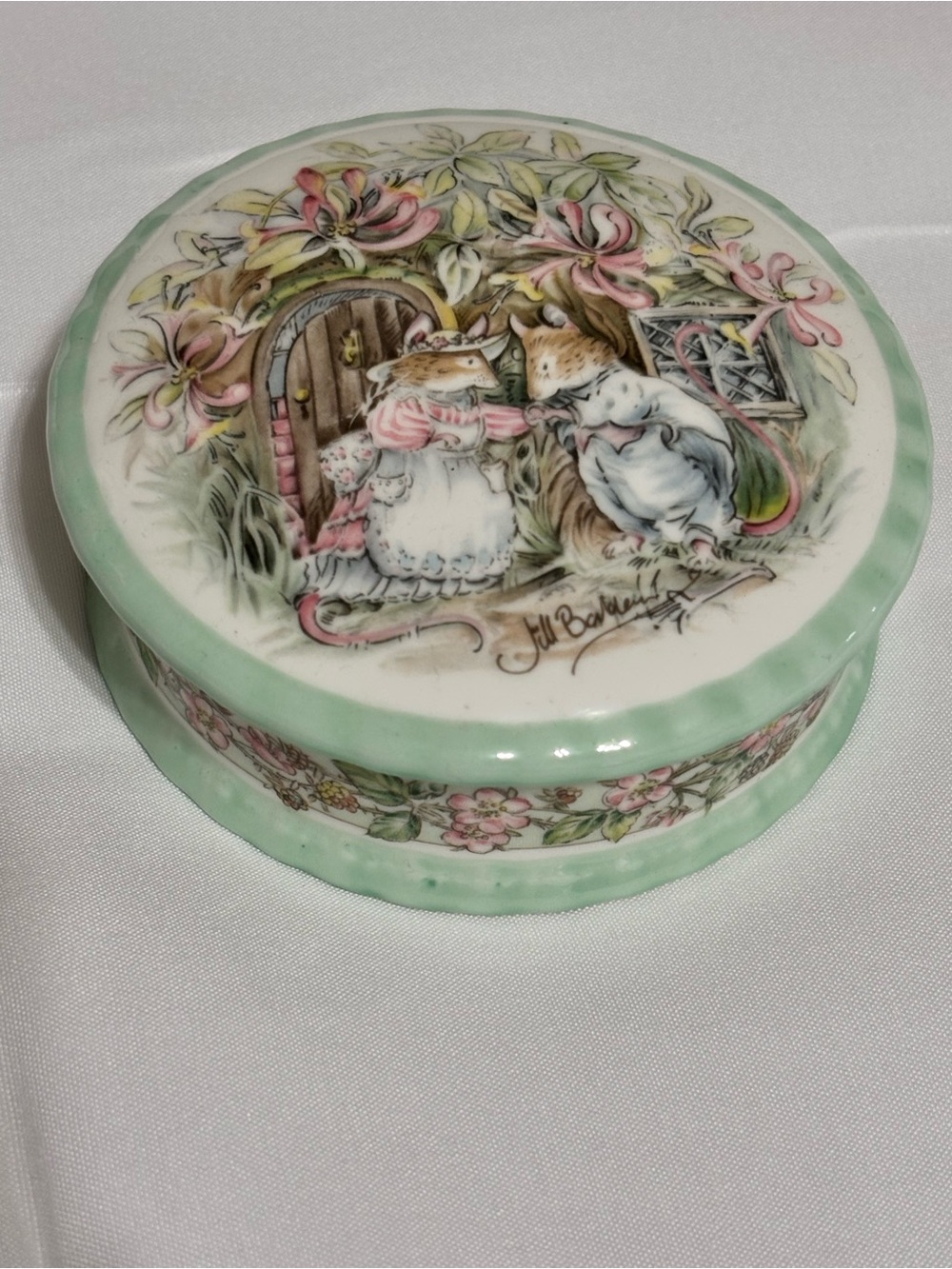 Royal Doulton From the Brambly Collection Summer Trinket Bowl Dish Box
